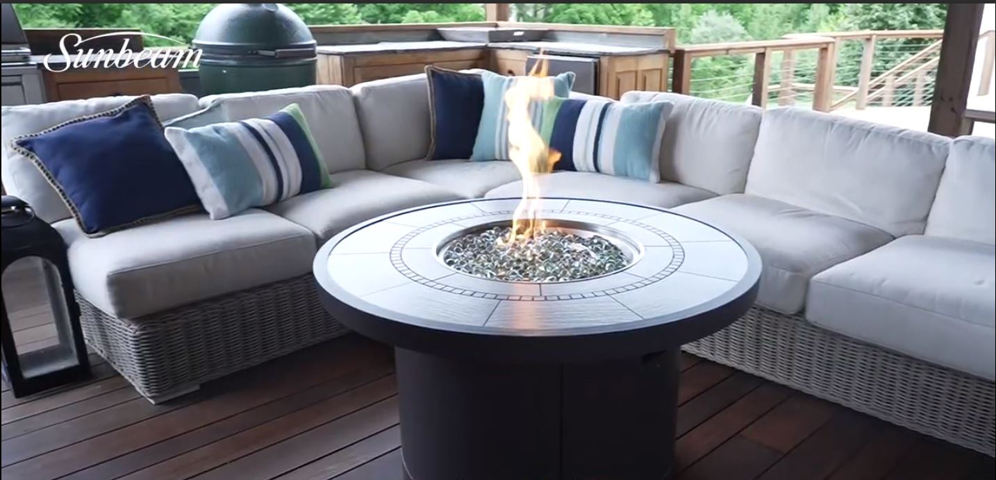 video firepit, fire pit, fire table
